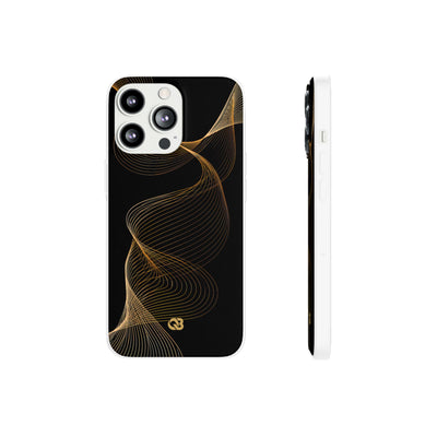 Golden Horizon Drift · Lite Phone Case for iPhone ·  Black