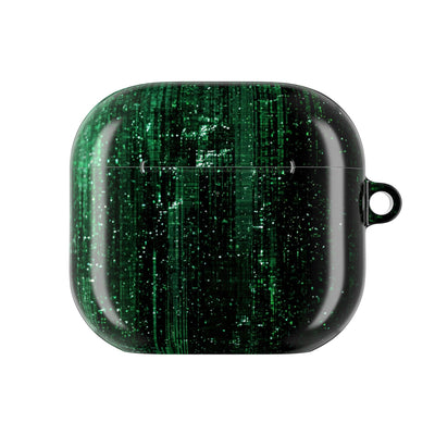 Emerald Void · Hard Case for AirPods & AirPods Pro · Green