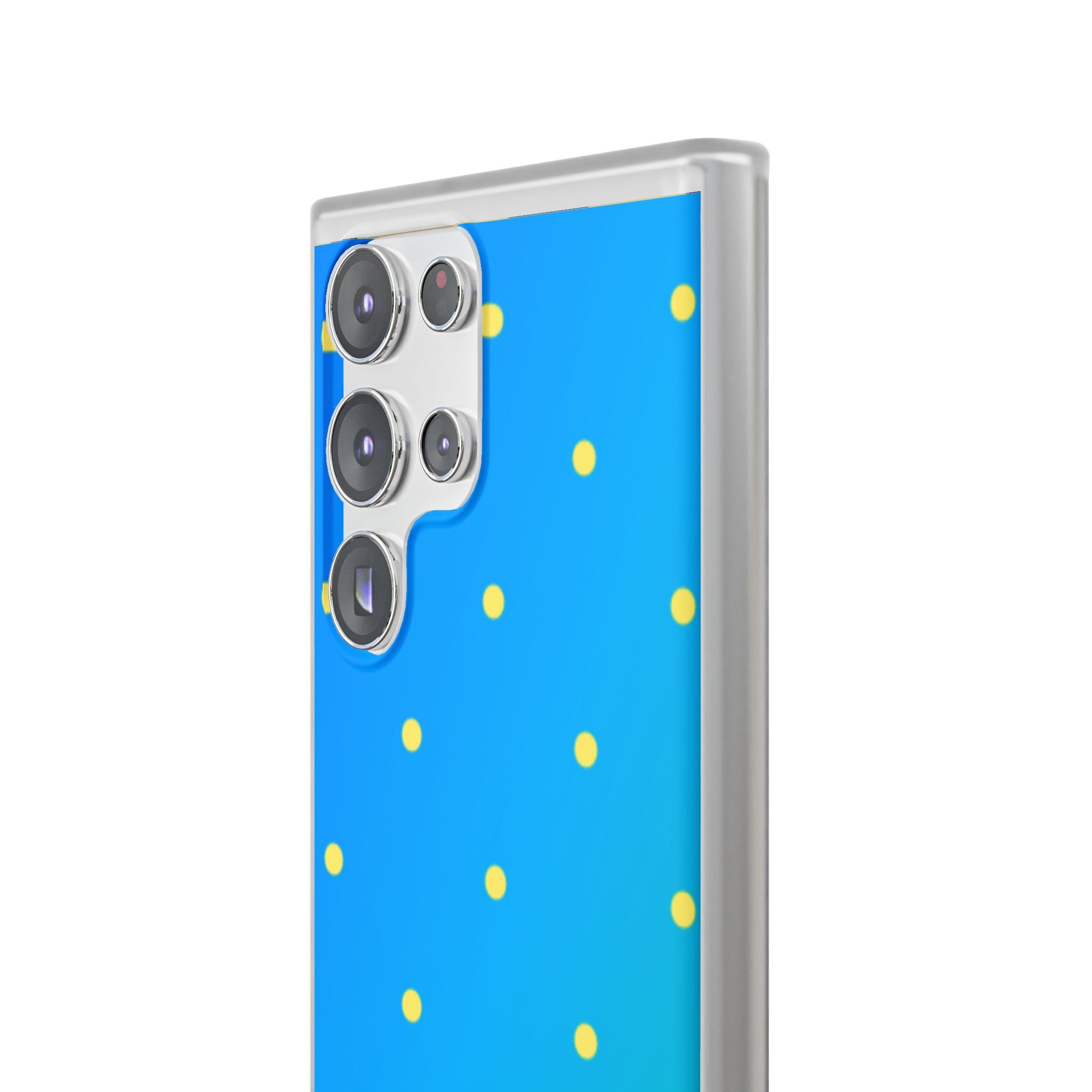 Cyan Sun Dots · Soft