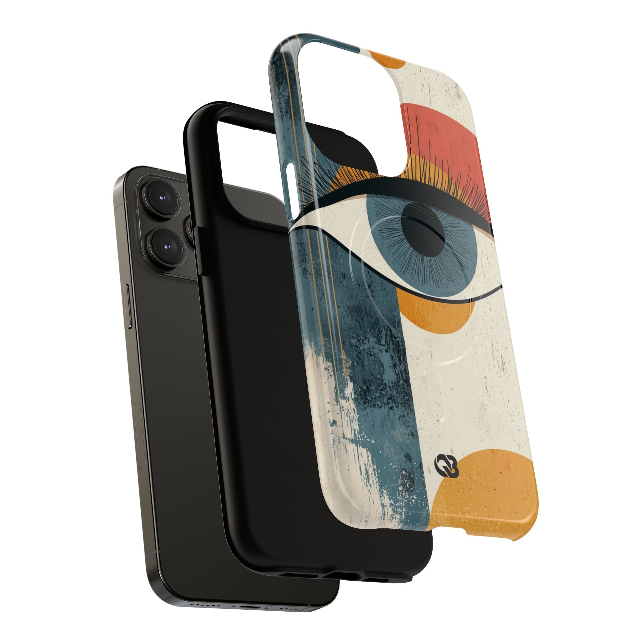 Distressed Azure Ocular · Tough+ Phone Case for iPhone · Magsafe