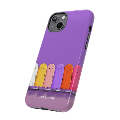 Bunte Geister iPhone 14 Plus Case - Tough