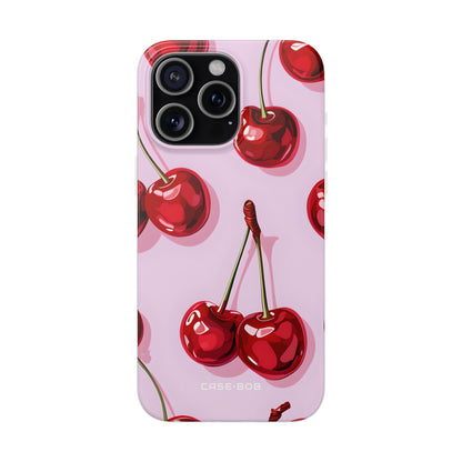 Glossy Cherry Burst iPhone 15 Pro Max Case - Soft - CASE•BOB