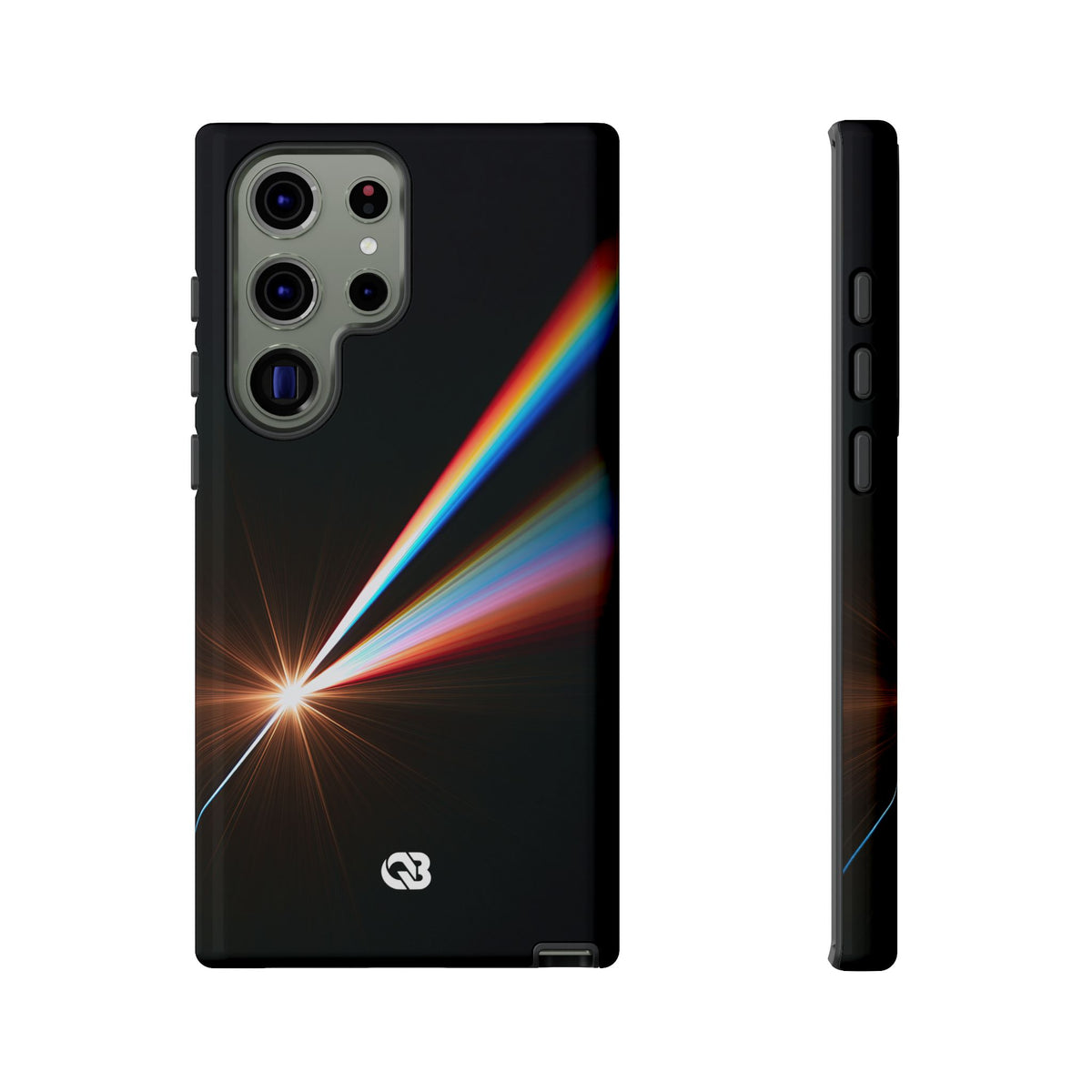 Spectral Refraction · Tough Phone Case for Samsung · Black