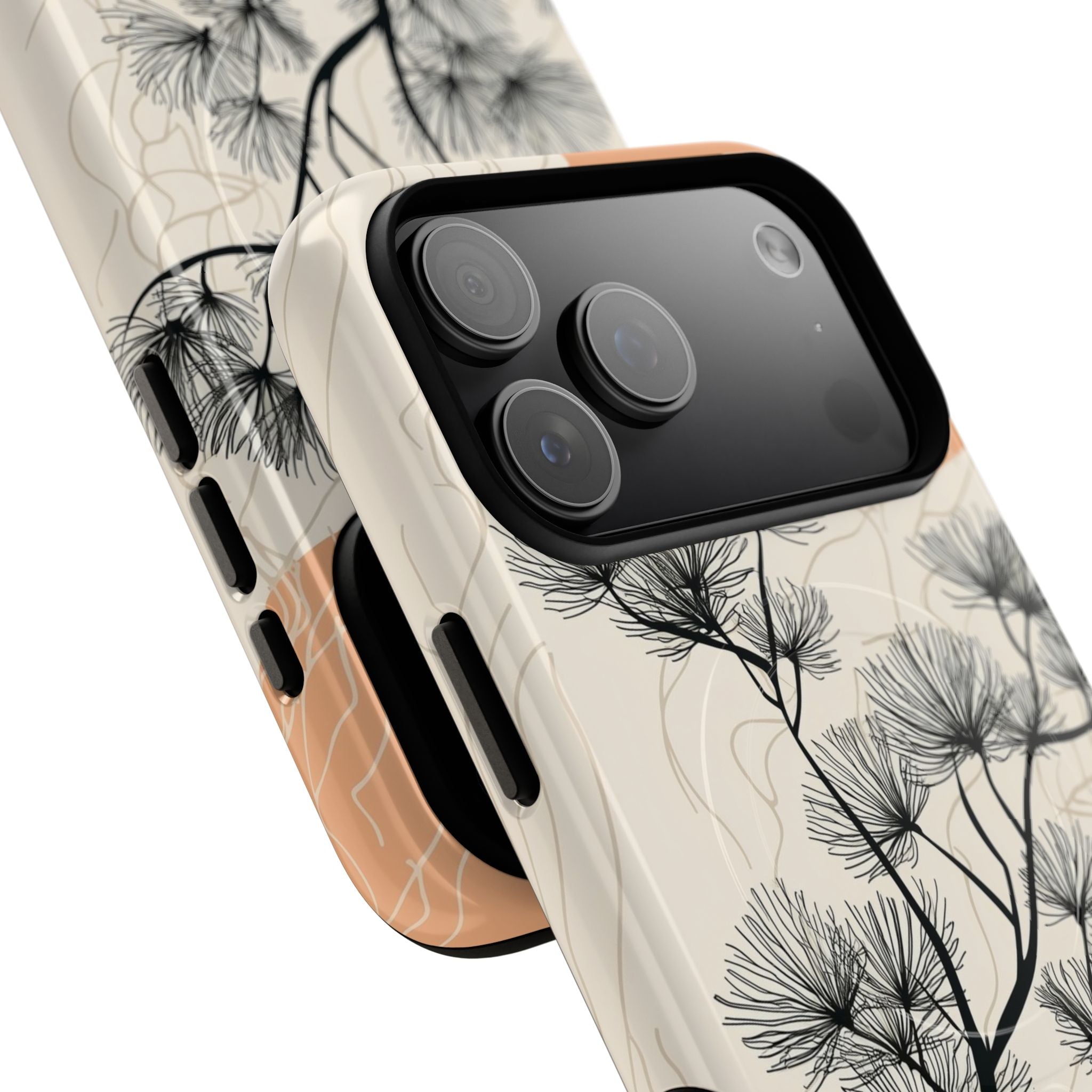 Spiky Tree Sunset iPhone 17 Pro Max Case - Tough+ - CASE•BOB