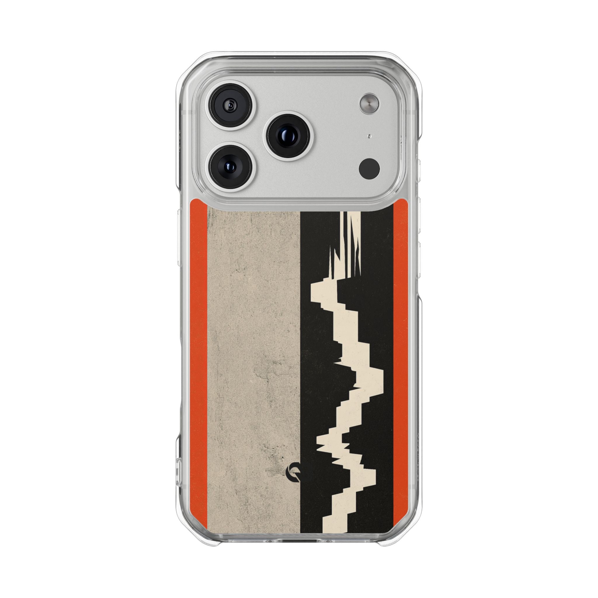 Orange Impact MagSafe Phone Case for iPhone - Orange Monolith Rift