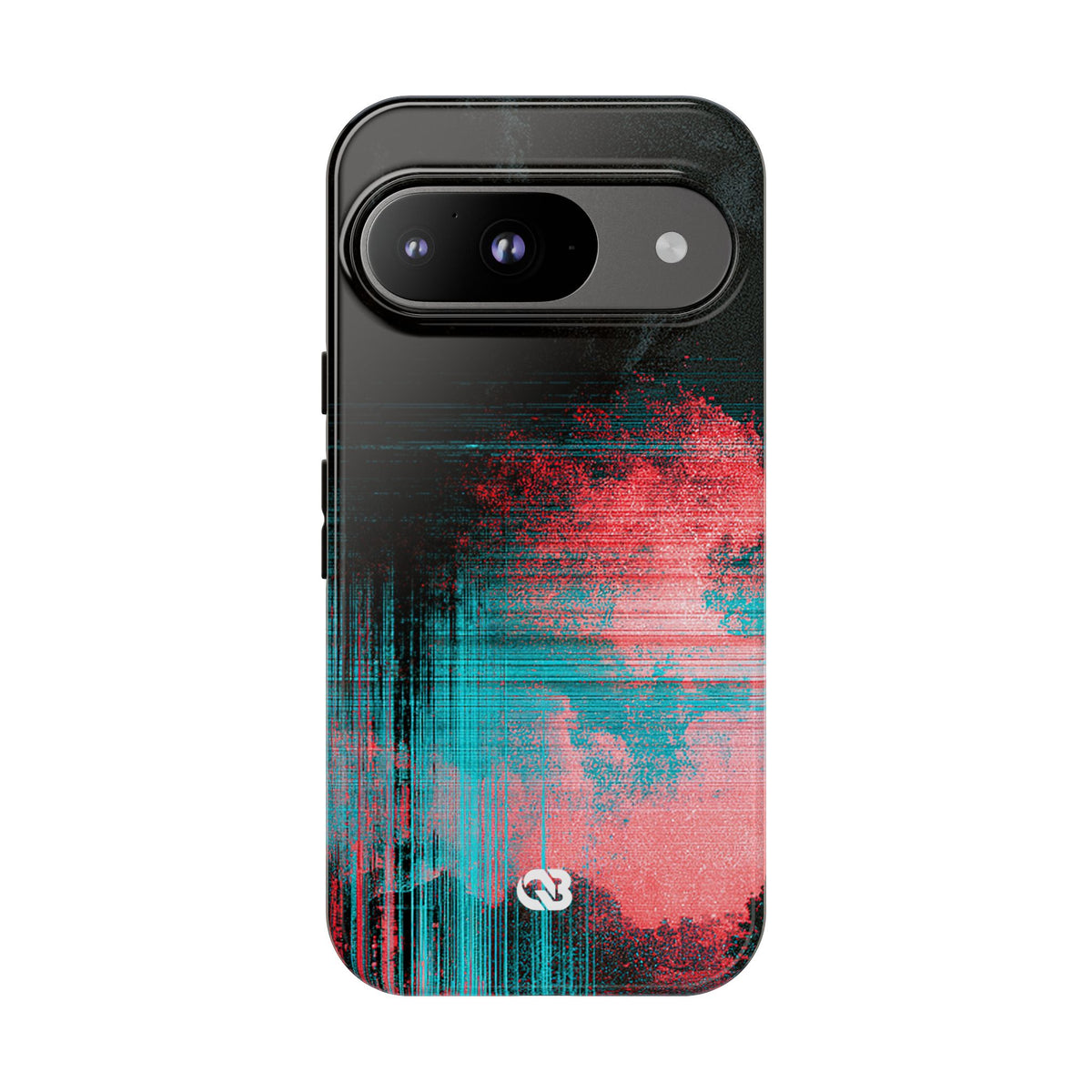 Digital Signal Drift · Tough Phone Case for Pixel ·  Black
