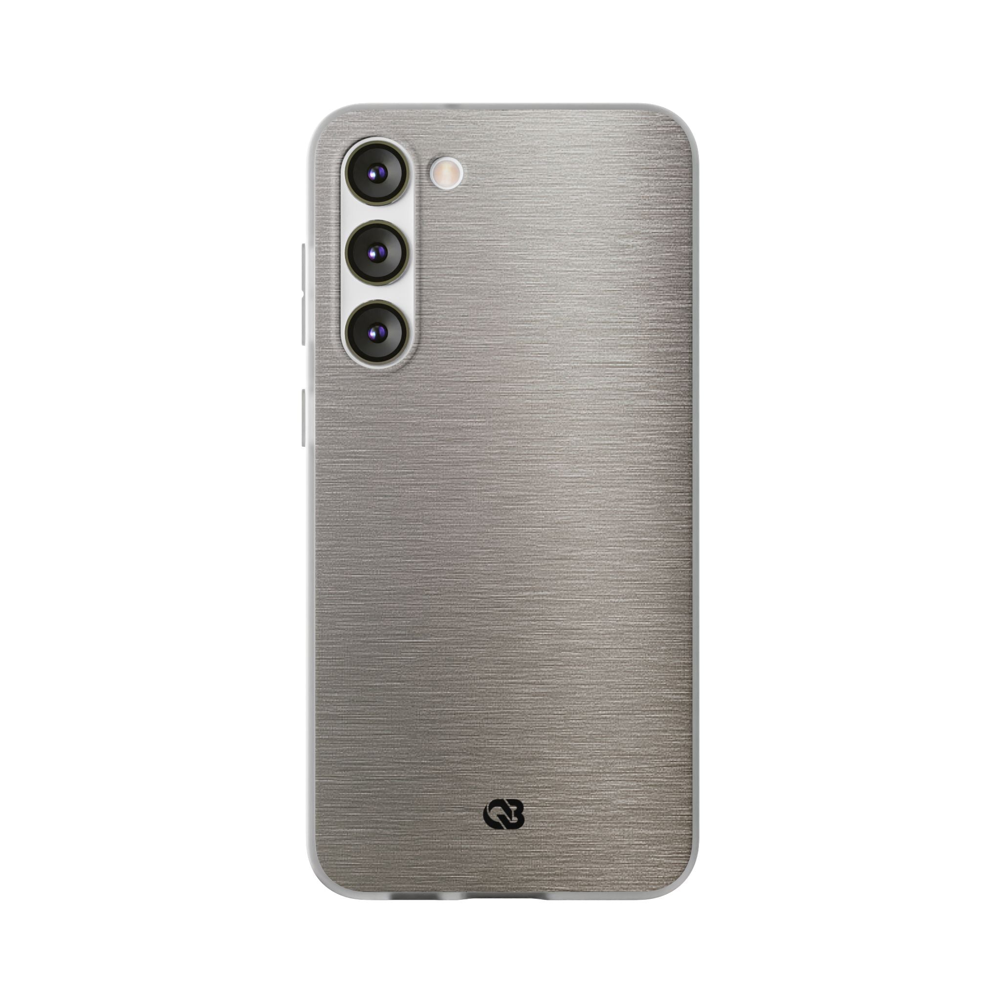 Grey Lite Phone Case for Samsung - Brushed Nickel Linen