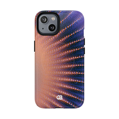 Luminous Aura Burst · Tough 2.0 Magnetic Phone Case for iPhone · Blue