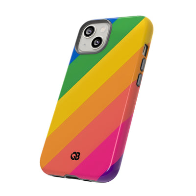 Vibrant Spectrum Slope · Tough Phone Case for iPhone