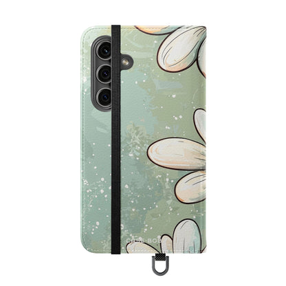 Smiling Daisies Burst - Samsung S24 Case - Wallet