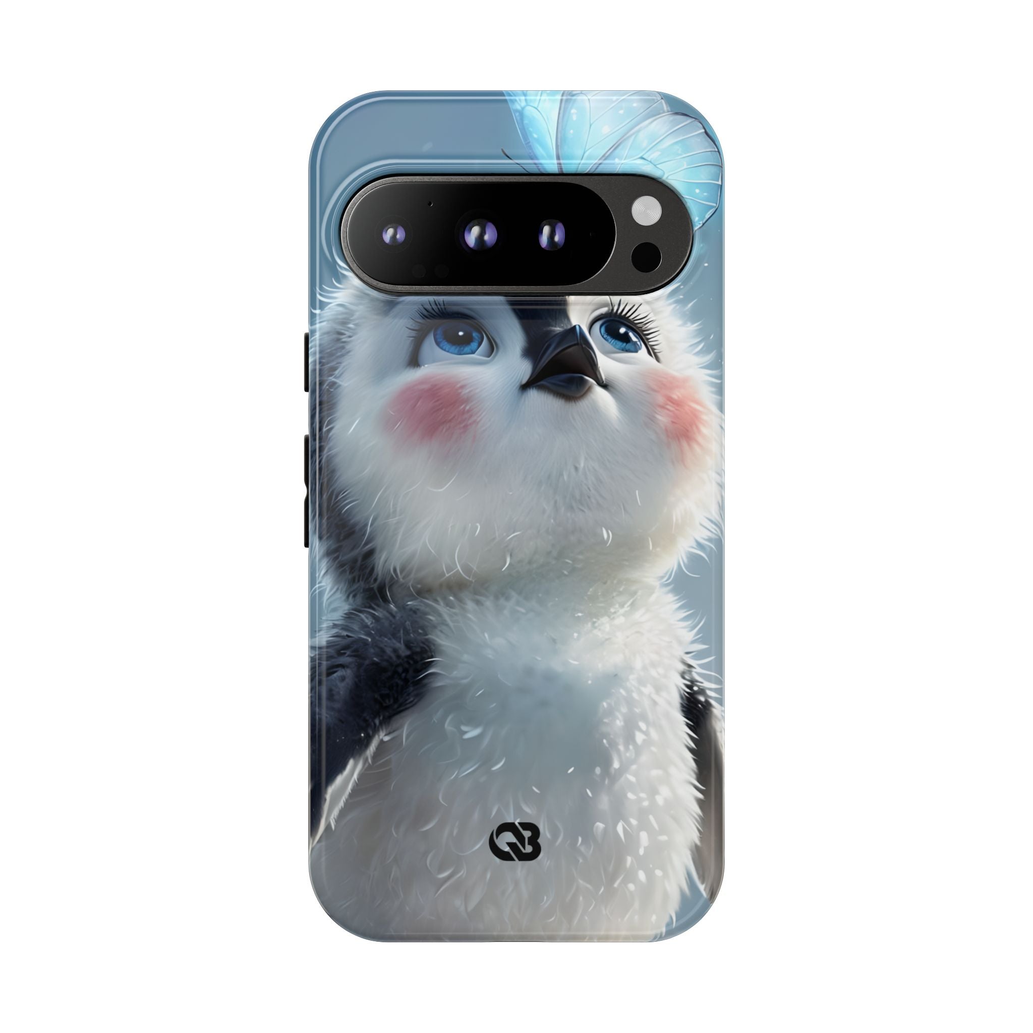 Frosty Penguin Glow · Tough Phone Case for Google Pixel