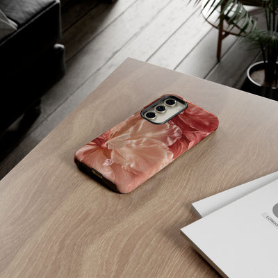 Blush Silk Bloom · Tough Phone Case for Samsung · Pink