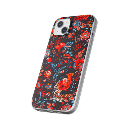 Vivid Birdscape iPhone 14 Plus Case - Soft