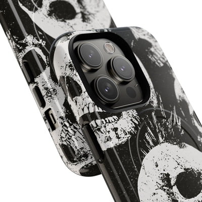 Punk Skull Riot · Tough 2.0 Magnetic Phone Case for iPhone · Black