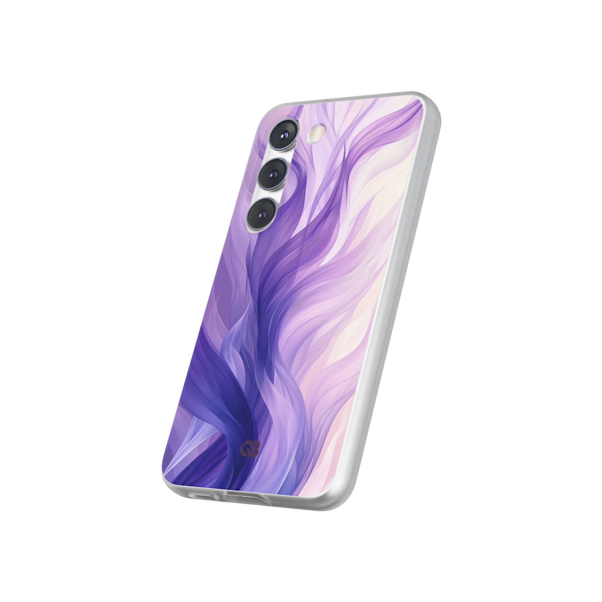 Amethyst Silk Waves · Soft Phone Case for Samsung