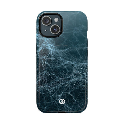 Teal Tough 2.0 Magsafe Phone Case for iPhone - Arctic Neural Mesh