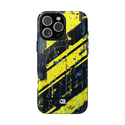 Acid Hazard · Tough 2.0 Magnetic Phone Case for iPhone · Yellow