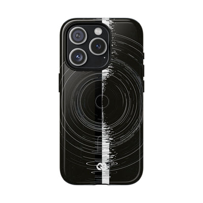 Black Tough 2.0 Magsafe Phone Case for iPhone - Obsidian Orbital Signal