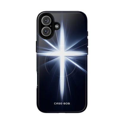 Leuchtendes Crossburst iPhone 16 Plus Case - Tough+