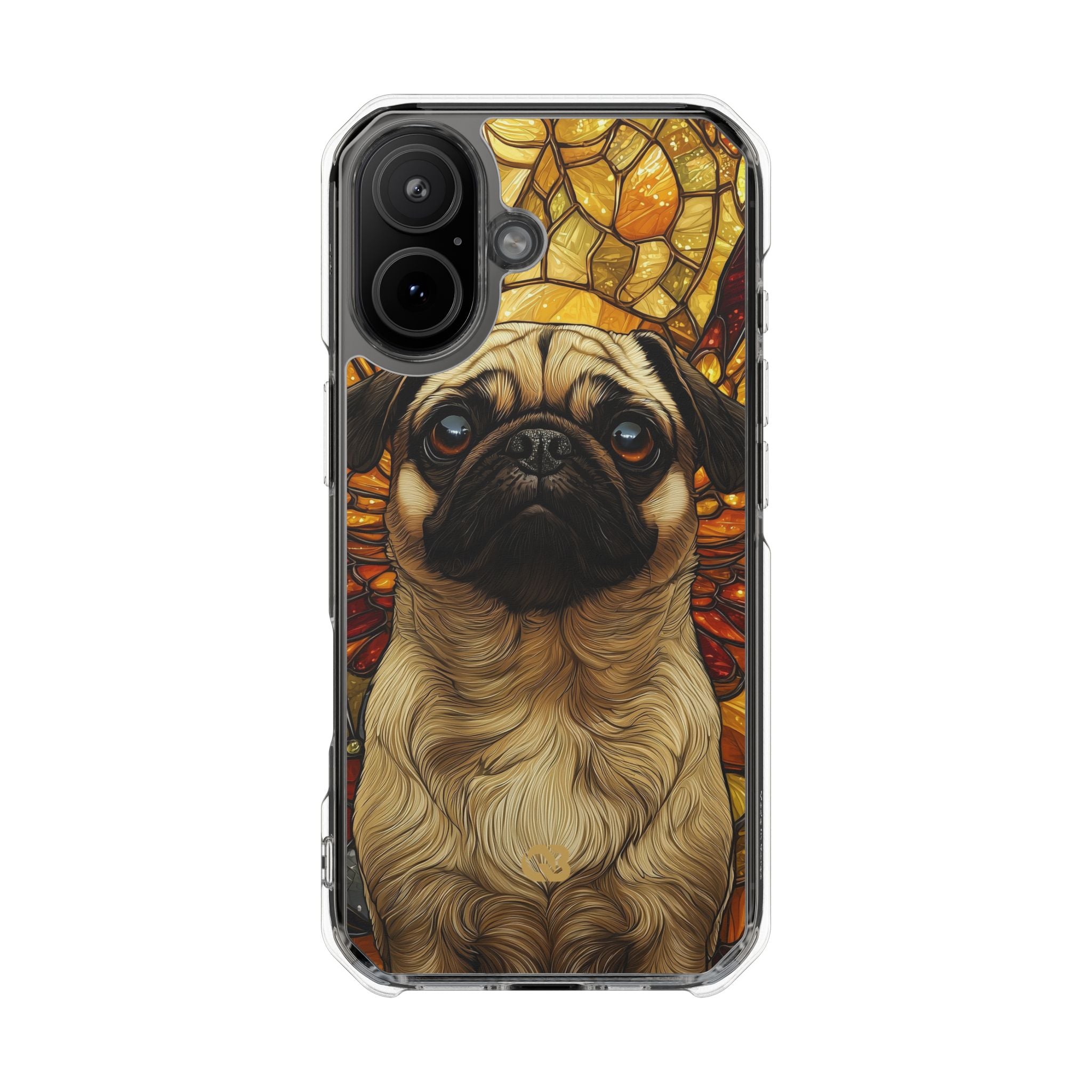 Amber Pug Divinity · Impact Phone Case for iPhone · Magsafe
