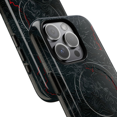 Crimson Rift · Tough 2.0 Magnetic Phone Case for iPhone · Black