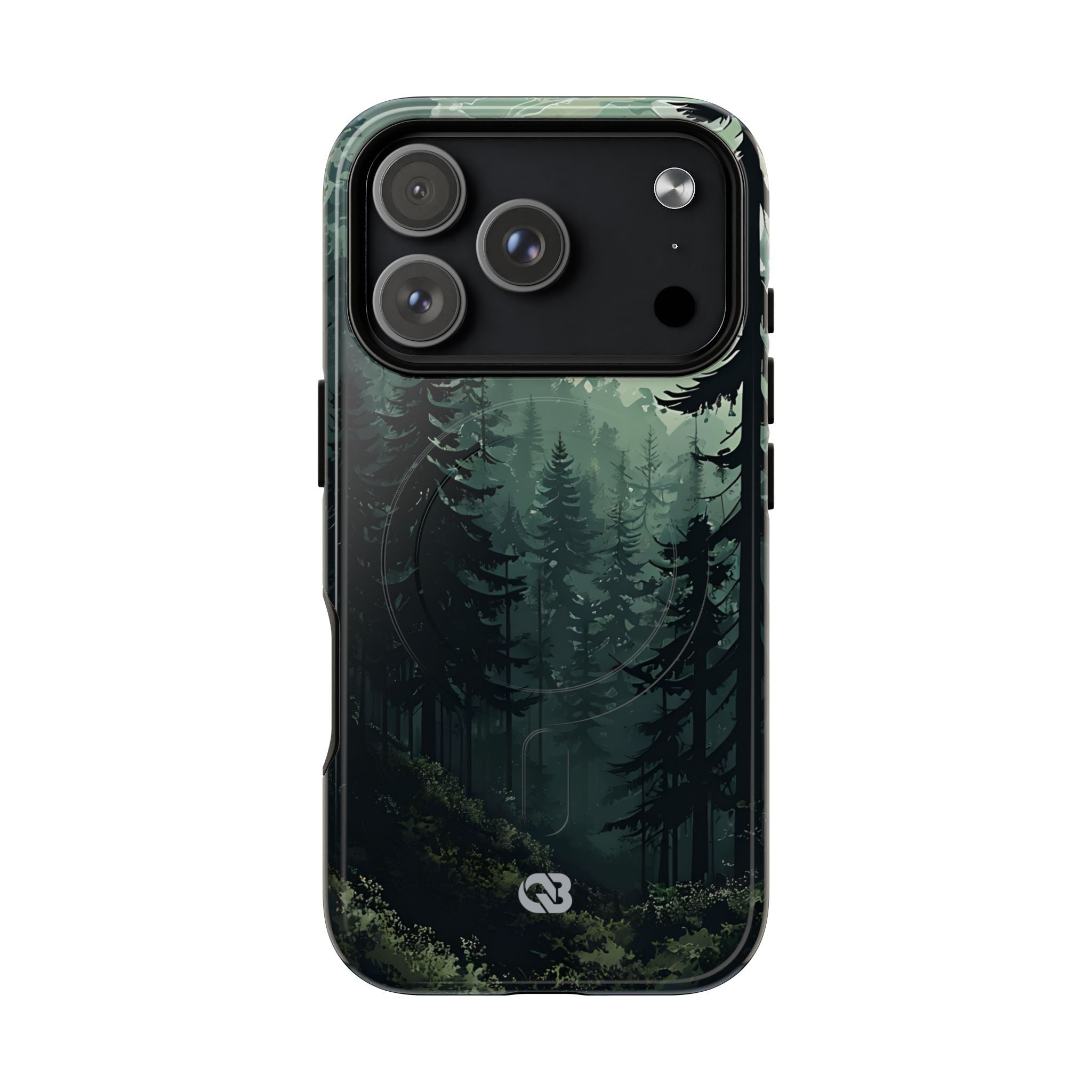 Misty Pine Shadow · Tough+ Phone Case for iPhone · Magsafe