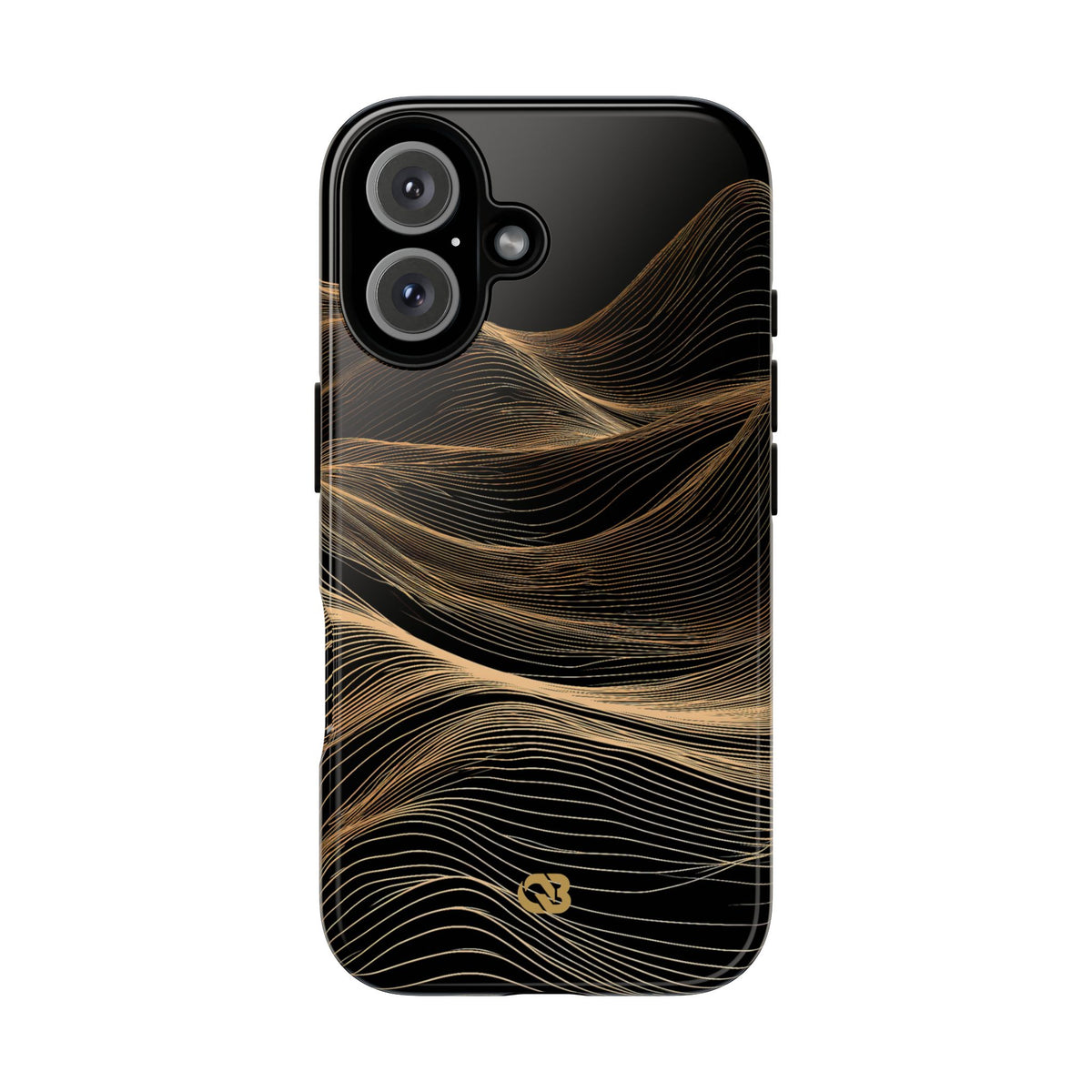 Gilded Ridge · Tough Phone Case for iPhone · Black