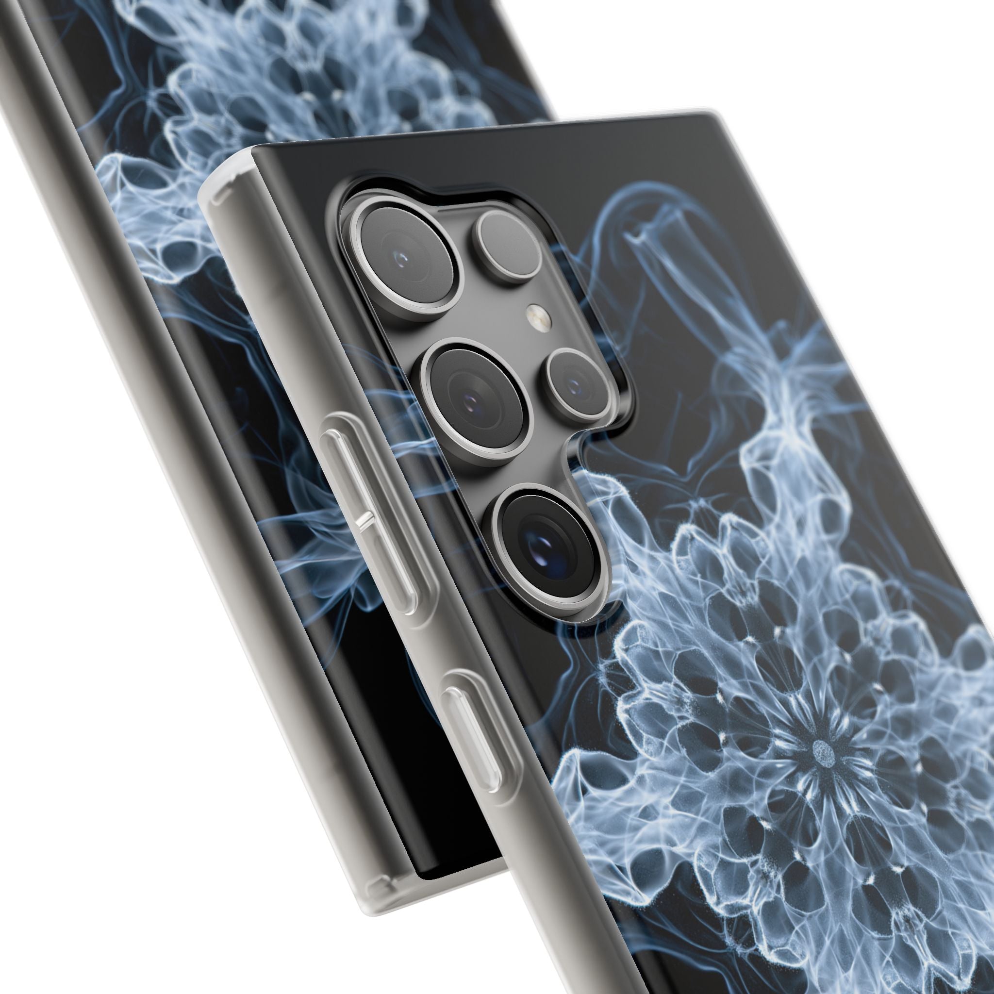 Blue Lite Phone Case for Samsung - Glacial Smoke Crown