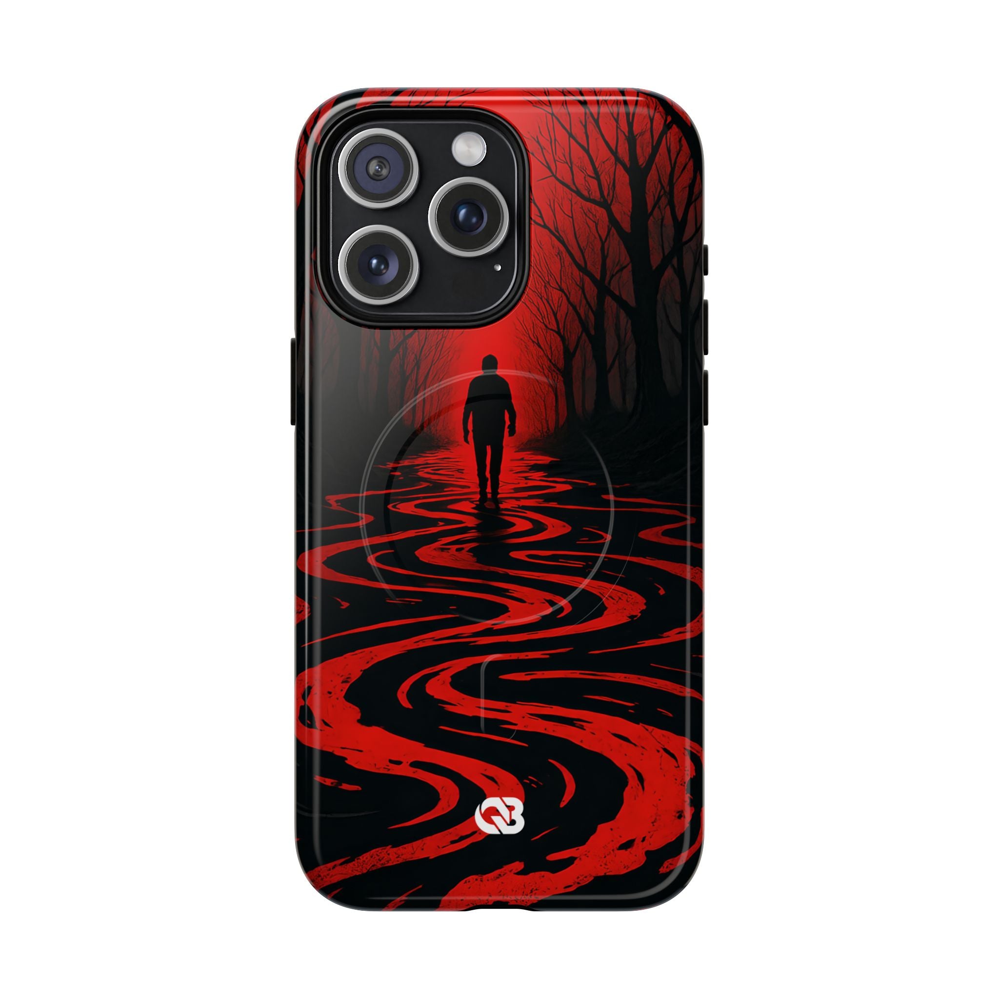 Crimson Shadow Path · Tough+ Phone Case for iPhone · Magsafe