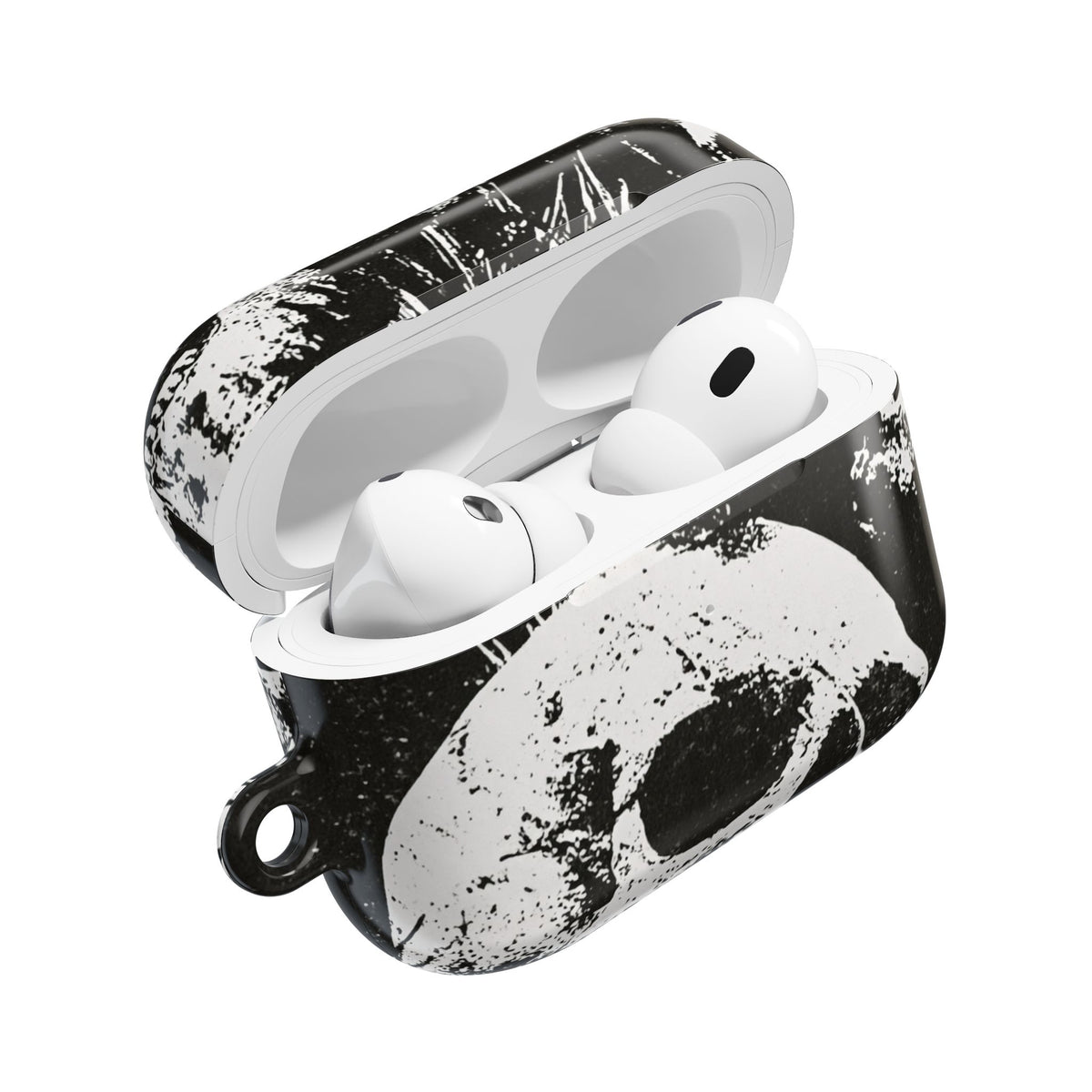 Punk Skull Riot · Hard Case for AirPods & AirPods Pro · Black