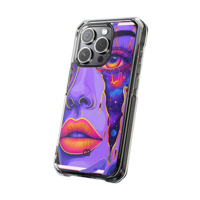 Violet Cosmic Gaze · Impact Custodia per iPhone · Magsafe
