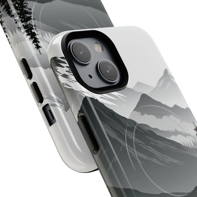Grey Tough 2.0 Magsafe Phone Case for iPhone - Granite Ridge Mist
