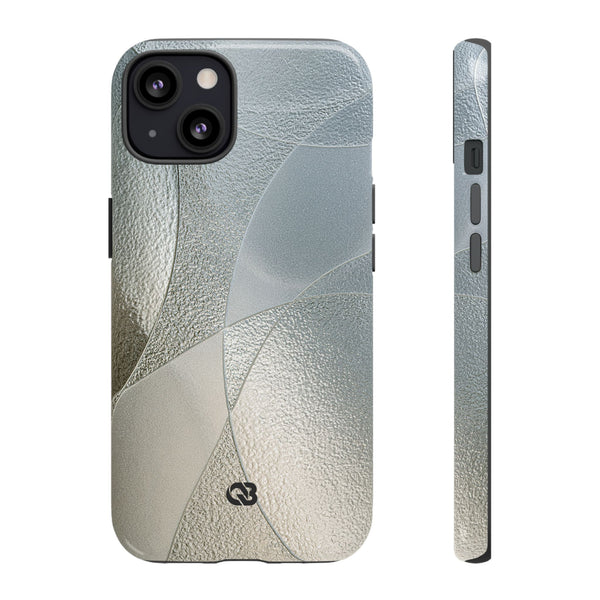 Refracted Arcs · Tough Phone Case for iPhone · Silver