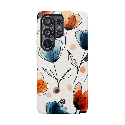 Ink Watercolor Tulips · Tough