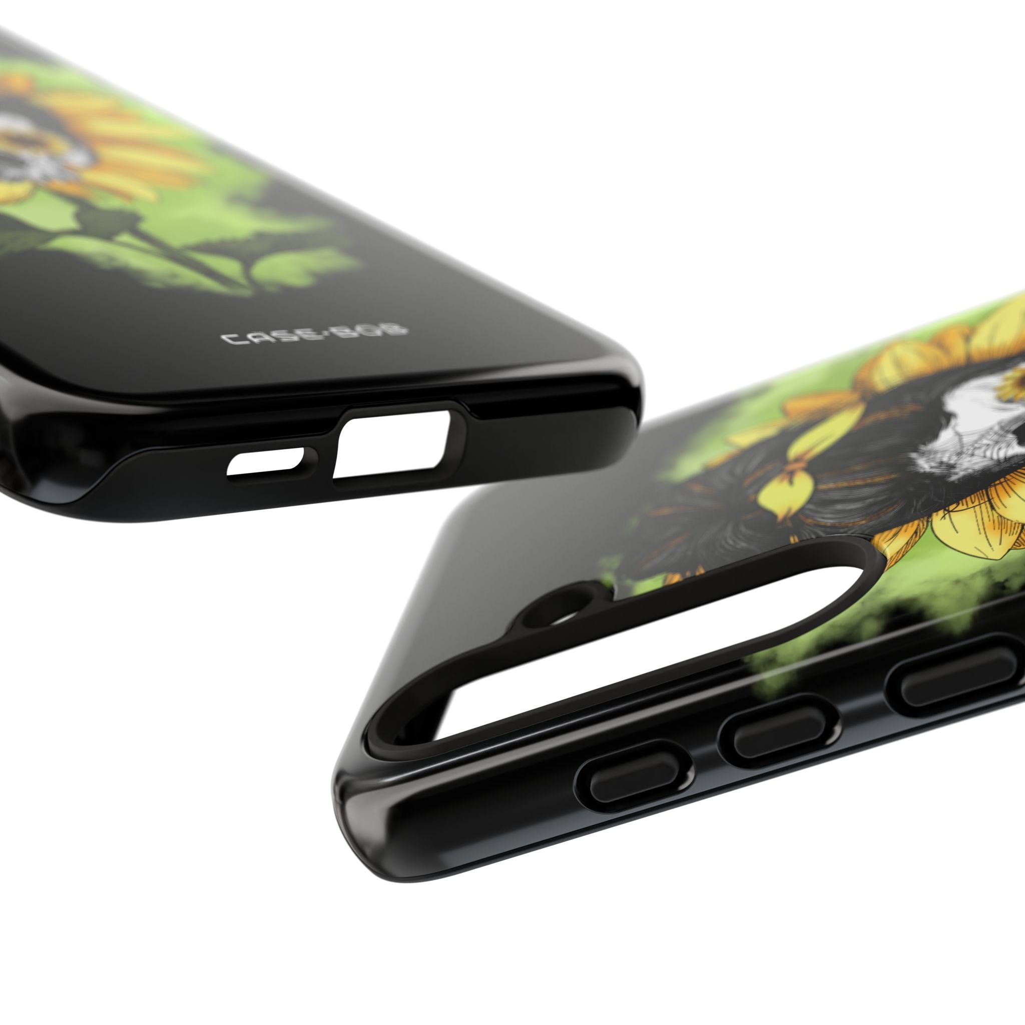 Solsikke Hovedskalle Samsung S24 Plus Cover - Tough