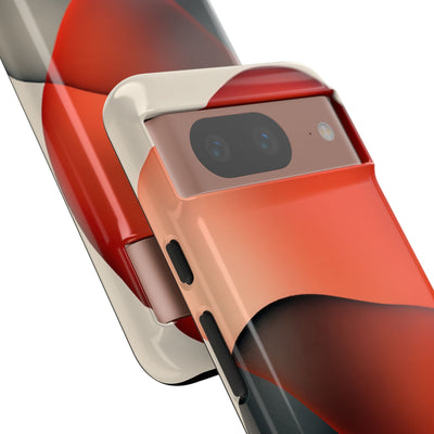 Translucent Crimson Form · Tough Phone Case for Pixel ·  Red