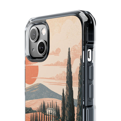 Orange Impact MagSafe Phone Case for iPhone - Terracotta Ridge Trail