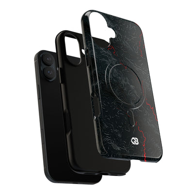 Crimson Rift · Tough 2.0 Magnetic Phone Case for iPhone · Black