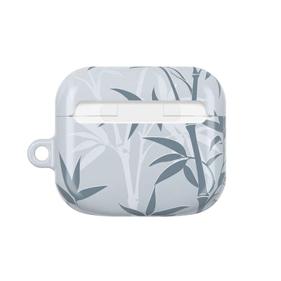 Misty Bamboo Grove · Hard Case for AirPods & AirPods Pro · Blue