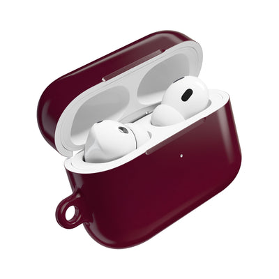 Bordeaux Spectrum · Hard Case for AirPods & AirPods Pro · Red