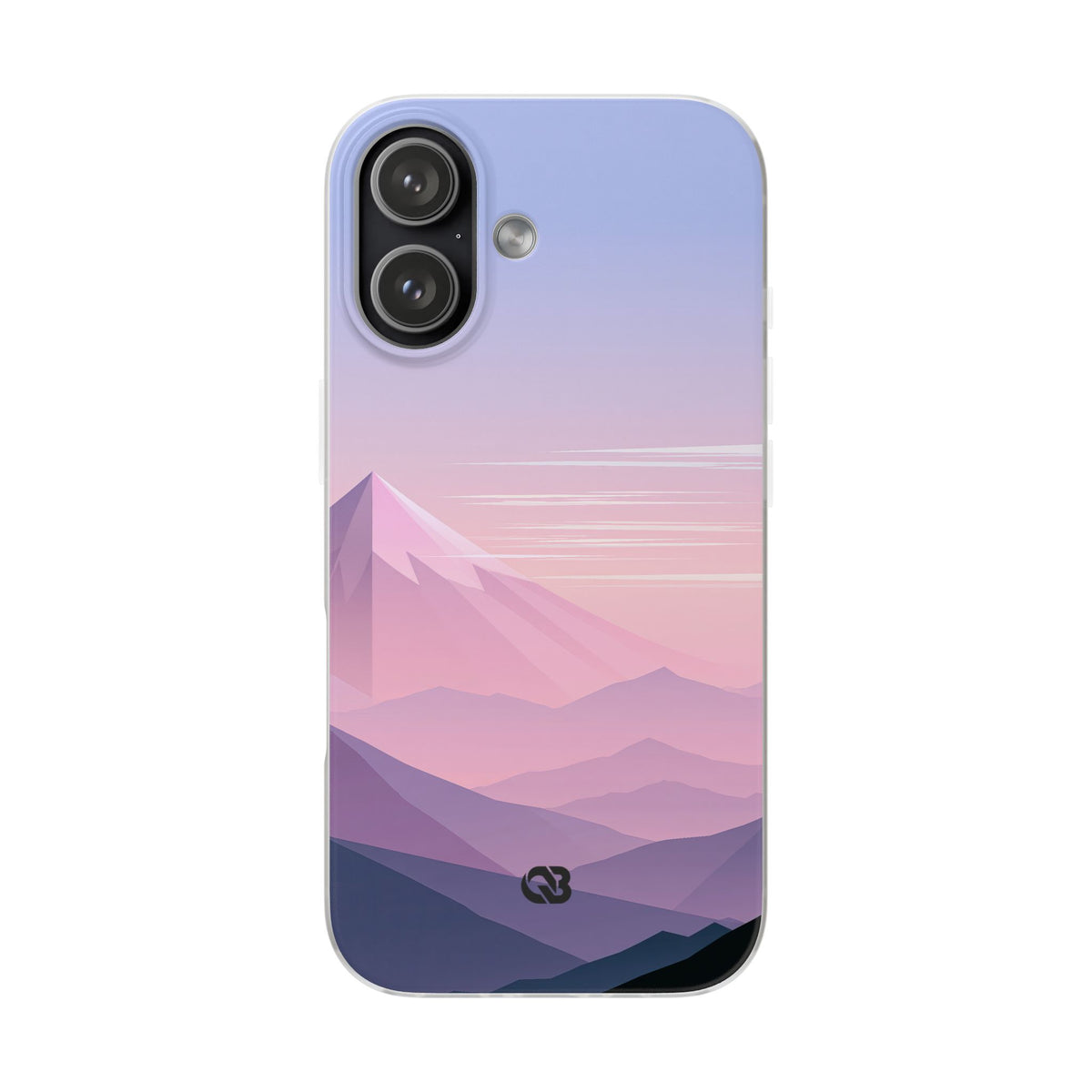 Alpine Twilight · Lite Phone Case for iPhone ·  Pink