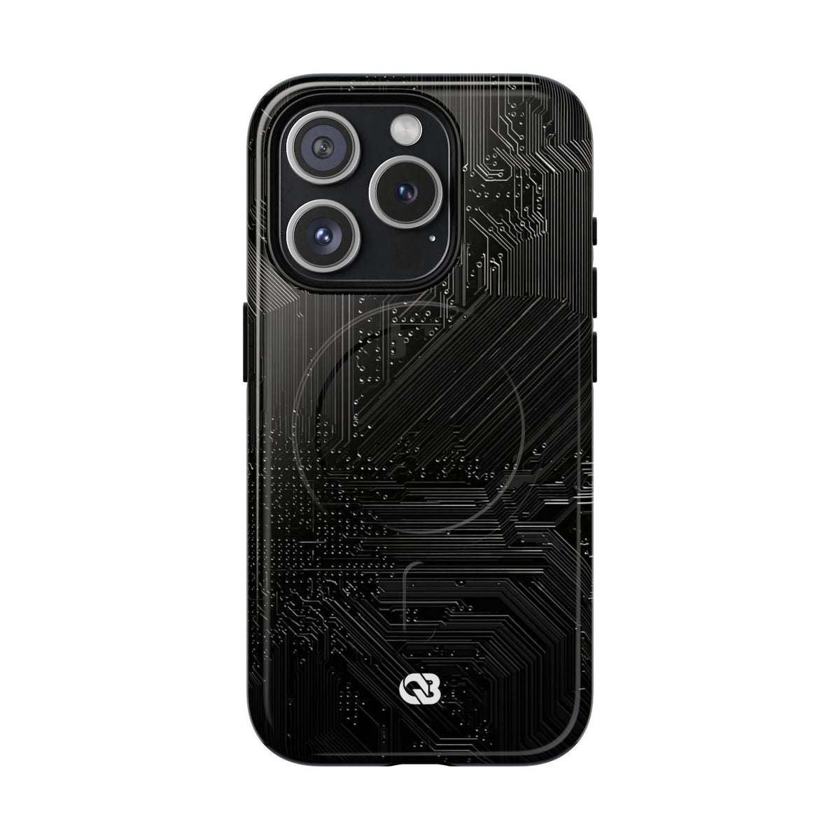 Obsidian Circuitry · Tough 2.0 Magnetic Phone Case for iPhone · Black