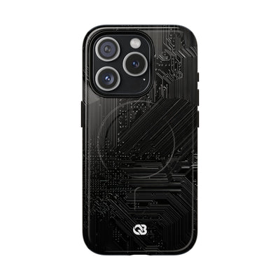 Obsidian Circuitry · Tough 2.0 Magnetic Phone Case for iPhone · Black