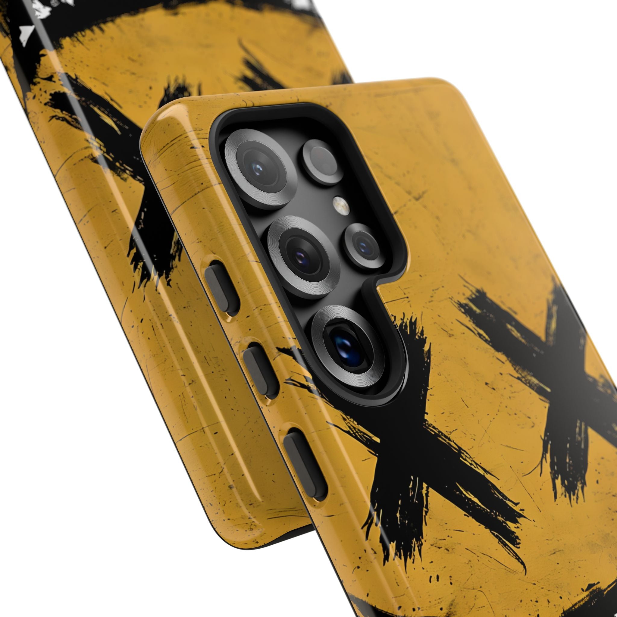 Jagged Smile Yellow Samsung S25 Ultra Case - Tough