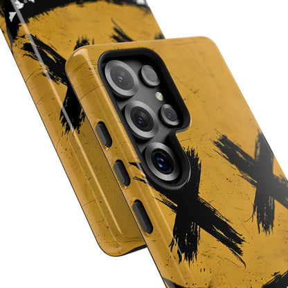 Jagged Smile Yellow Samsung S25 Ultra Case - Tough