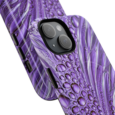 Violet Liquid Gel · Tough 2.0 Magnetic Phone Case for iPhone · Purple
