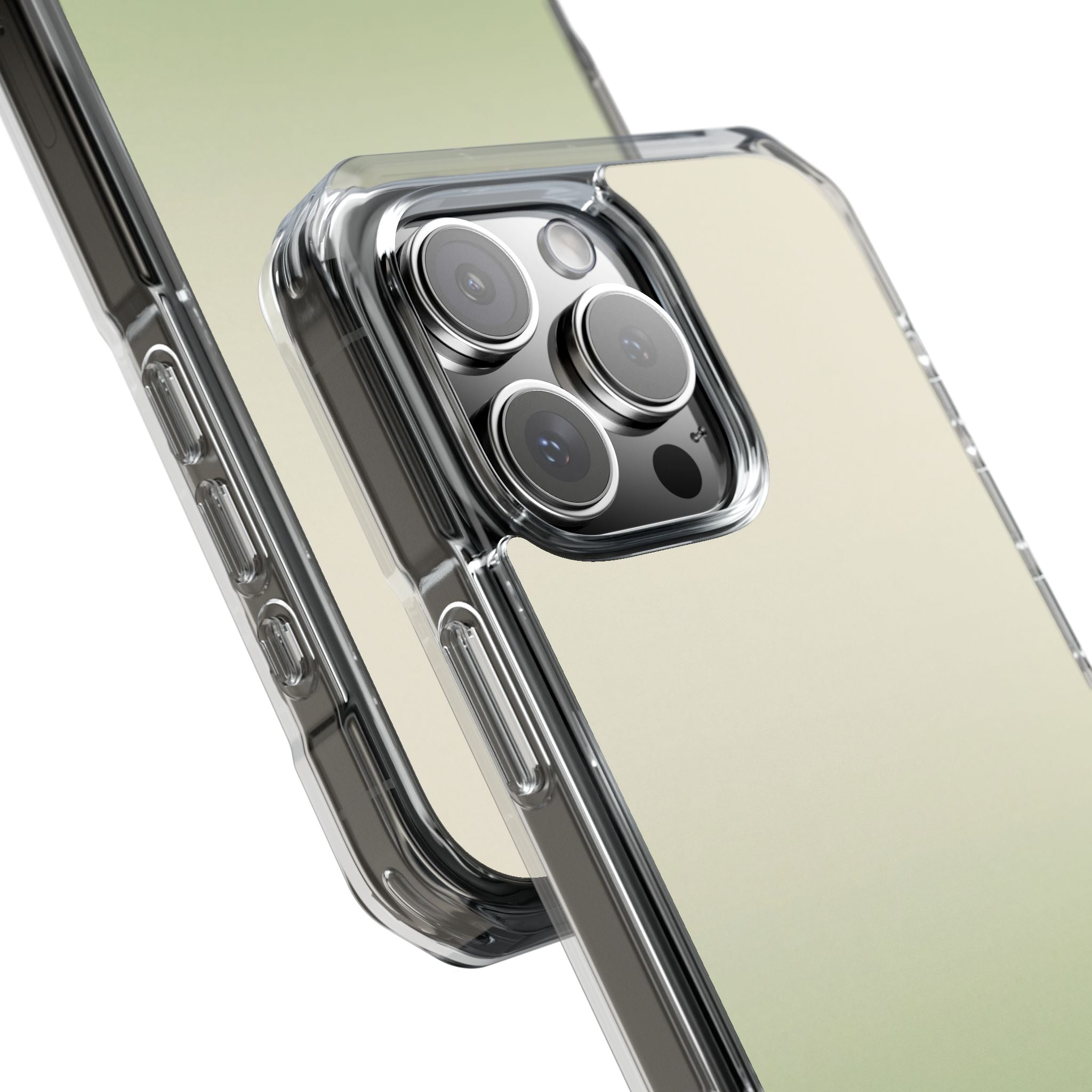 Green Impact MagSafe Phone Case for iPhone - Bone Sage Fade