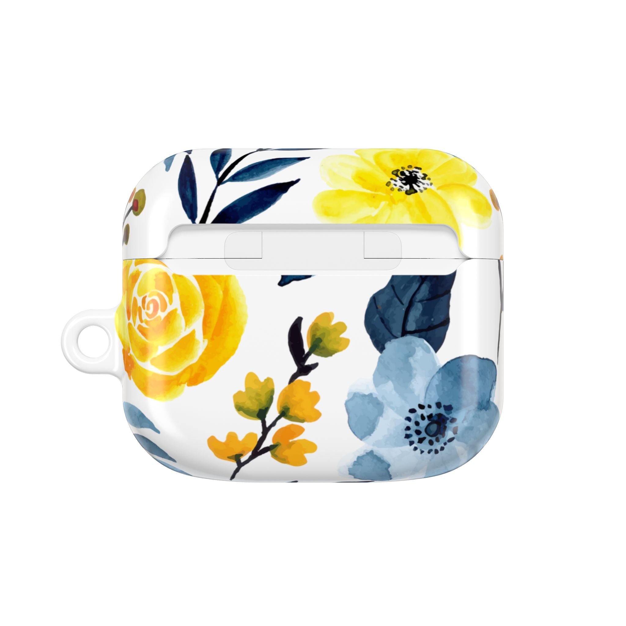 Yellow Blue Blossoms - AirPods Cover