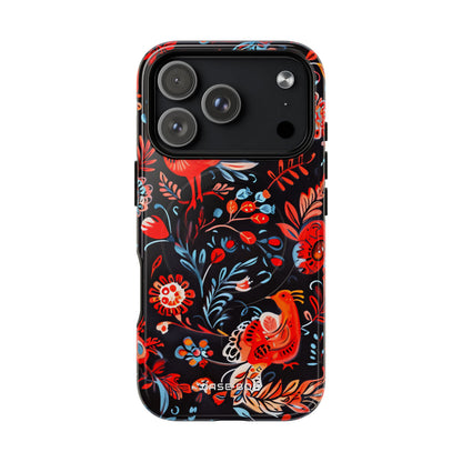 Vivid Birdscape iPhone 17 Pro Case - Tough+ - CASE•BOB