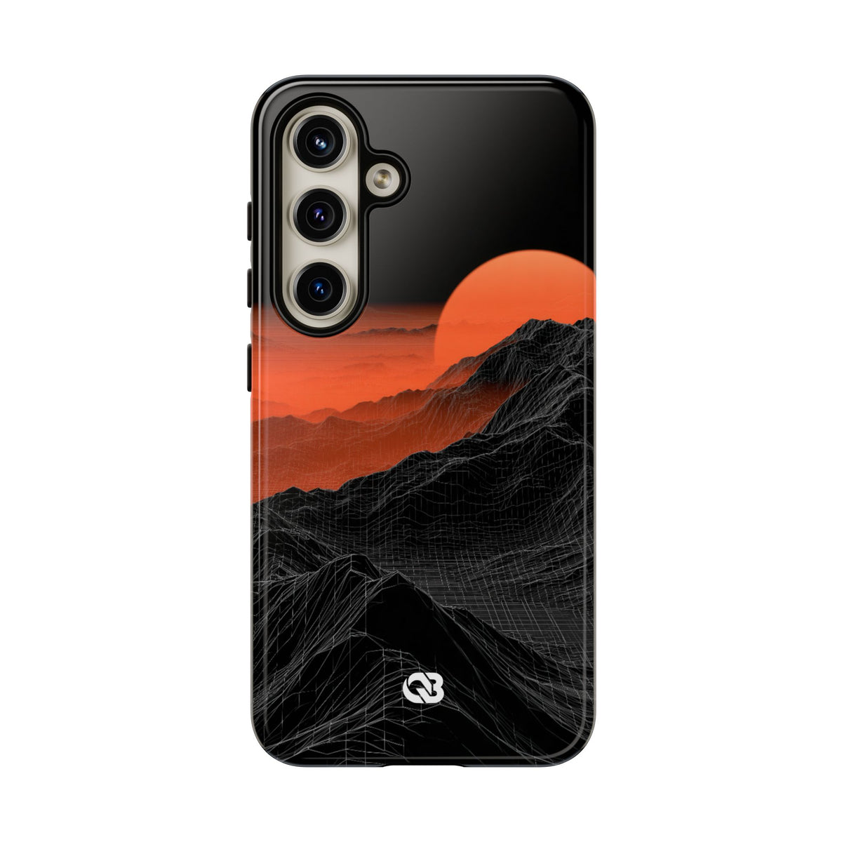 Solar Ridge Mesh · Tough Phone Case for Samsung · Black